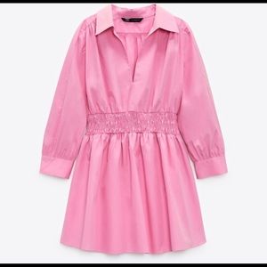 NWT Zara Poplin Dress
